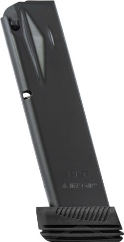 MEC-GAR MAGAZINE TAURUS PT92 - 9MM 20RD EXTENDED BLACK-DPS