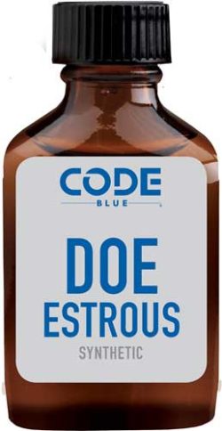 CODE BLUE DEER LURE SYNTHETIC - DOE ESTRUS 1FL OZ