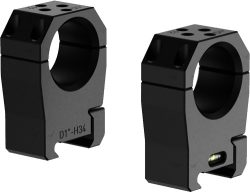 AUDERE SCOPE RINGS PSR 1" - MED BLACK