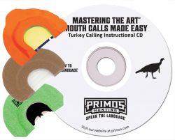 PRIMOS TURKEY CALL DIAPHRAGM - PACK MTA W/INSTRUCTIONAL CD