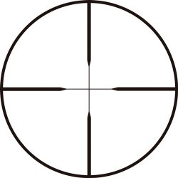 BSA EDGE HANDGUN SCOPE - 2-7X32MM DUAL-X BLACK MATTE