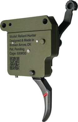 RISE TRIGGER RELIANT HUNTER - REM 700 2-5LB CURVED GREEN/BLK