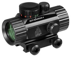 UTG RED DOT 4.0 MOA DOT 38MM - WITH INTEGRAL MOUNT