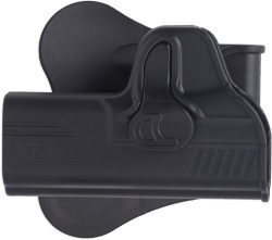 BULLDOG RR HOLSTER PADDLE POLY - S&W SHIELD 9/40 BLACK RH