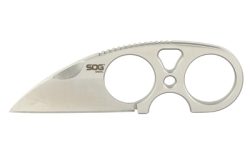 SOG SNARL SILVER 2.3" W/SHEATH