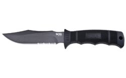 SOG SEAL PUP BLCK 4.75" NYLON W/STH