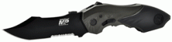 S&W KNIFE M&P 2ND GEN SPRING - ASSIST 3.5" SERRATED BOWIE