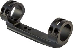 TC BASE WITH INTEGRAL RINGS - 1 PC 1" HIGH ENCORE BLACK