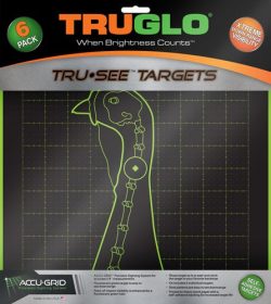 TRUGLO TRU-SEE REACTIVE TARGET - TURKEY 6-PACK
