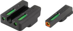 TRUGLO SIGHT SET CZ 75 SERIES - TFX PRO GREEN/ORANGE OUTLINE