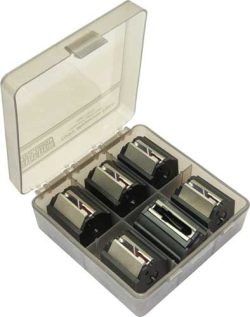 MTM 10/22 ROTARY MAG STORAGE - CASE HOLDS 6 ROTARY MAGS SMOKE