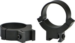 WARNE RINGS 7.3/22 30MM HIGH - MATTE 3/8 OR 11MM DOVETAIL