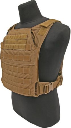 GREY GHOST GEAR MINIMALIST - PLATE CARRIER COYOTE BROWN