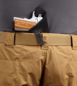 BULLDOG INSIDE PANTS HOLSTER - STANDARD AUTO 2-4" RH BLACK