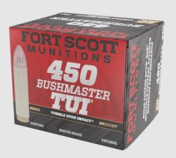 Fort Scott Munitions 450 Bushmaster Rifle Ammo - 250gr | 20rd Box