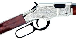 HENRY SILVER EAGLE 22S/L/LR - 20" OCTAGON WALNUT ENGRAVED