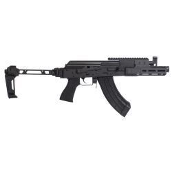Century Arms Draco Tactical Pistol - Black | 7.62X39 | 7.5" | 30RD Mag | SI Folding Brace | Linear Compensator | Integrated Picatinny Rail