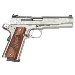 SMITH & WESSON 1911 45ACP 4.5" PSTL ENGRAVED 8RD