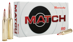 HORNADY MATCH 6.5 CREEDMOOR 147GR ELD 20RD BX 200RD CASE
