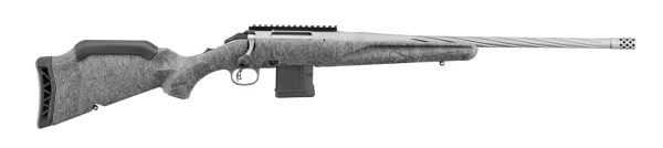RUGER AMERICAN G2 223REM 20" SPIRAL FLUTD GRAY SPLATTER 10RD