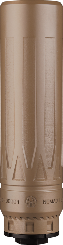 DEAD AIR NOMAD TI XC 7.62MM DIRECT THREAD FDE 6.7"/9.6OZ