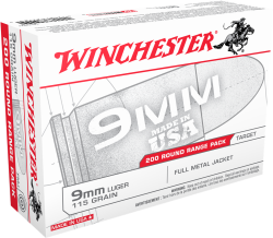 9MM 115GR FMJ 200RD BOX 1000RD CASE