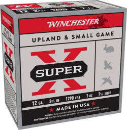 WINCHESTER SUPER X 12GA 2-3/4" 1OZ #7.5 25RDS UPLAND/SMALL GAME