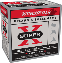 20GA 2-3/4" #6 25RDS SUPER-X
