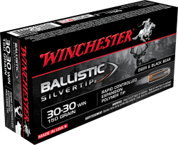 WINCHESTER BALLISTIC SILVERTIP 30-30 150GR 20RD BX 200RD CASE