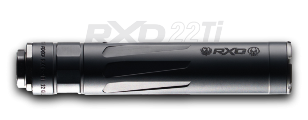 DEAD AIR RXD 22TI SUPPRESSOR .22 CAL 1/2"-28 XRF MUZZLE BRAKE BLACK