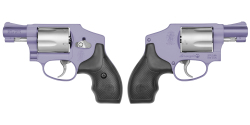 SMITH & WESSON 642 CRUSHED ORCHID AIRWEIGHT 38SPL 1.875" 5RD DAO