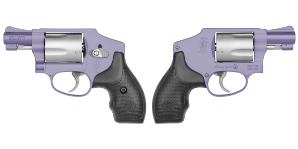 SMITH & WESSON 642 CRUSHED ORCHID AIRWEIGHT 38SPL 1.875" 5RD DAO