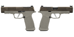 SIG SAUER P365 FUSE 9MM 4.3" 2 TONE BRONZE/TAN O.R. 1-17RD, 2-21RD