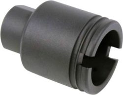 GUNTEC AR9 FLASH CAN STUBBY - BLACK