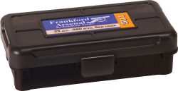 FRANKFORD ARSENAL AMMO BOX 380 - 9MM 50RDS BLK/SMOKE HINGE TOP