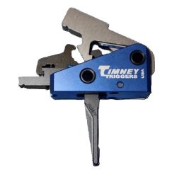 TIMNEY TRIGGER AR-15 2-STAGE - 2+2LBS LONG 1ST STAGE STRAIGHT