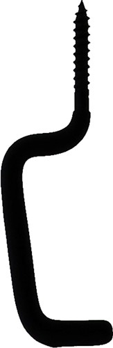 MUDDY SCREW IN ACCESSORY HOOK - RUBBER COATED STEEL HOOK