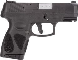 TAURUS G2S SLIM 9MM 7-SHOT - 3-DOT ADJ. MATTE BLACK POLYMER
