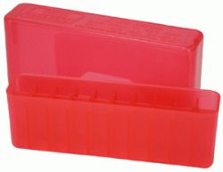 MTM AMMO BOX X-SMALL RIFLE - 20-ROUNDS SLIP TOP STYLE