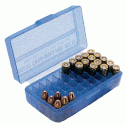 MTM AMMO BOX 9MM LUGER/380ACP - 50-ROUNDS FLIP TOP STYLE GREEN