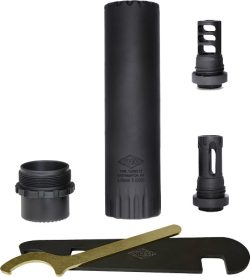 YHM TURBO T3 5.56 SUPPRESSOR - WITH MUZZLE BRAKE