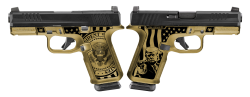 RUGER RXM 9MM PISTOL DON WICK 4" BBL O.R. 2-15RD MAGS - ORION EXCLUSIVE