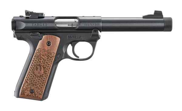 RUGER COLLECTORS SERIES MARK IV 22/45 22LR PISTOL 5.5" ENGRAVED WALNUT GRIPS BLUED 10RD