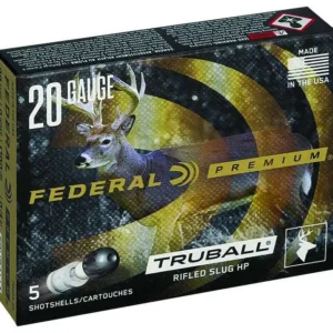 FEDERAL 20GA 3" MAX. 3/4 OZ TRUBALL HP 5 RD/BX 50 BX/CS