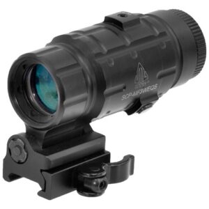 UTG 3X MAGNIFIER FLIP TO SIDE - QD MOUNT