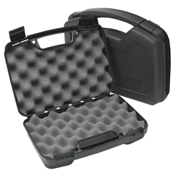 MTM SINGLE HANDGUN CASE - UP TO 4" BARREL LOCKABLE
