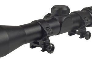 TRUGLO SCOPE BUCKLINE 3-9X32MM - BDC BLACK W/WEAVER RINGS