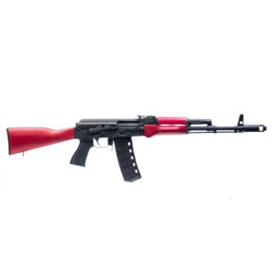 Century Arms BFT556 Rile - Black | 5.56X45 | 16" | 30RD Mag | Red Maple Wood Furniture | Bulged Trunnion | Scope Rail
