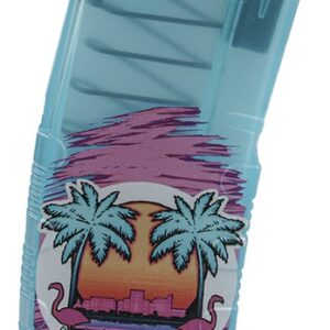Amend2 MOD C AR-15 Mag - Translucent Miami Vice Teal | 30rd | 5.56 NATO