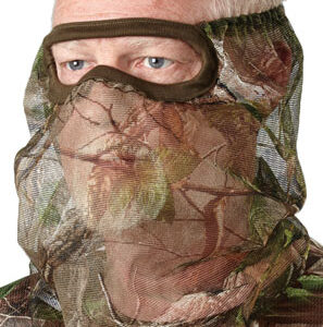 HS FACEMASK 3/4 MESH REALTREE - EDGE